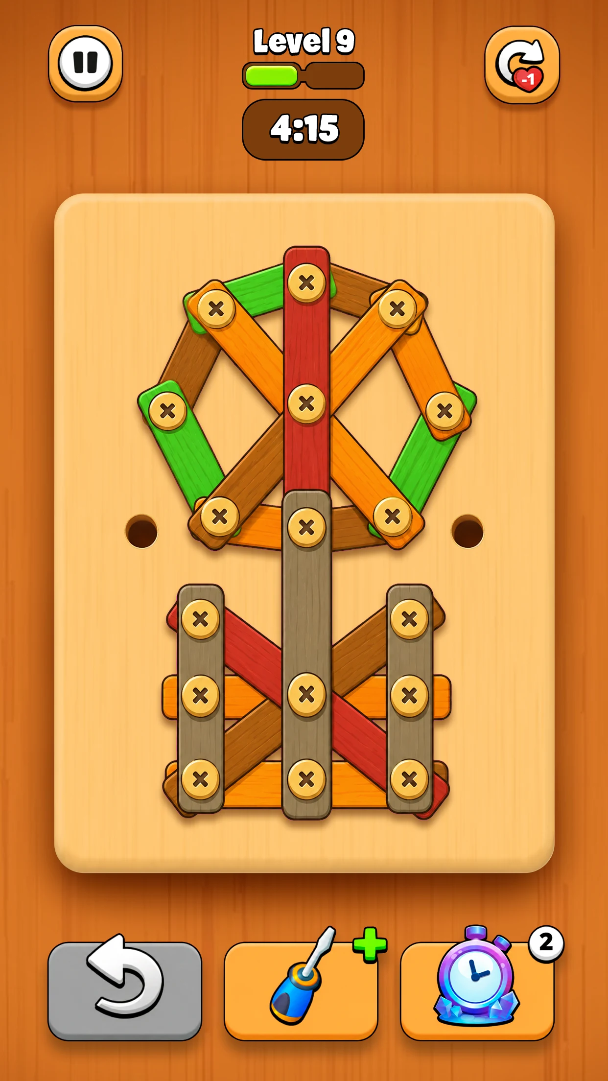 Wood Screw－Nuts & Bolts Puzzle screenshot