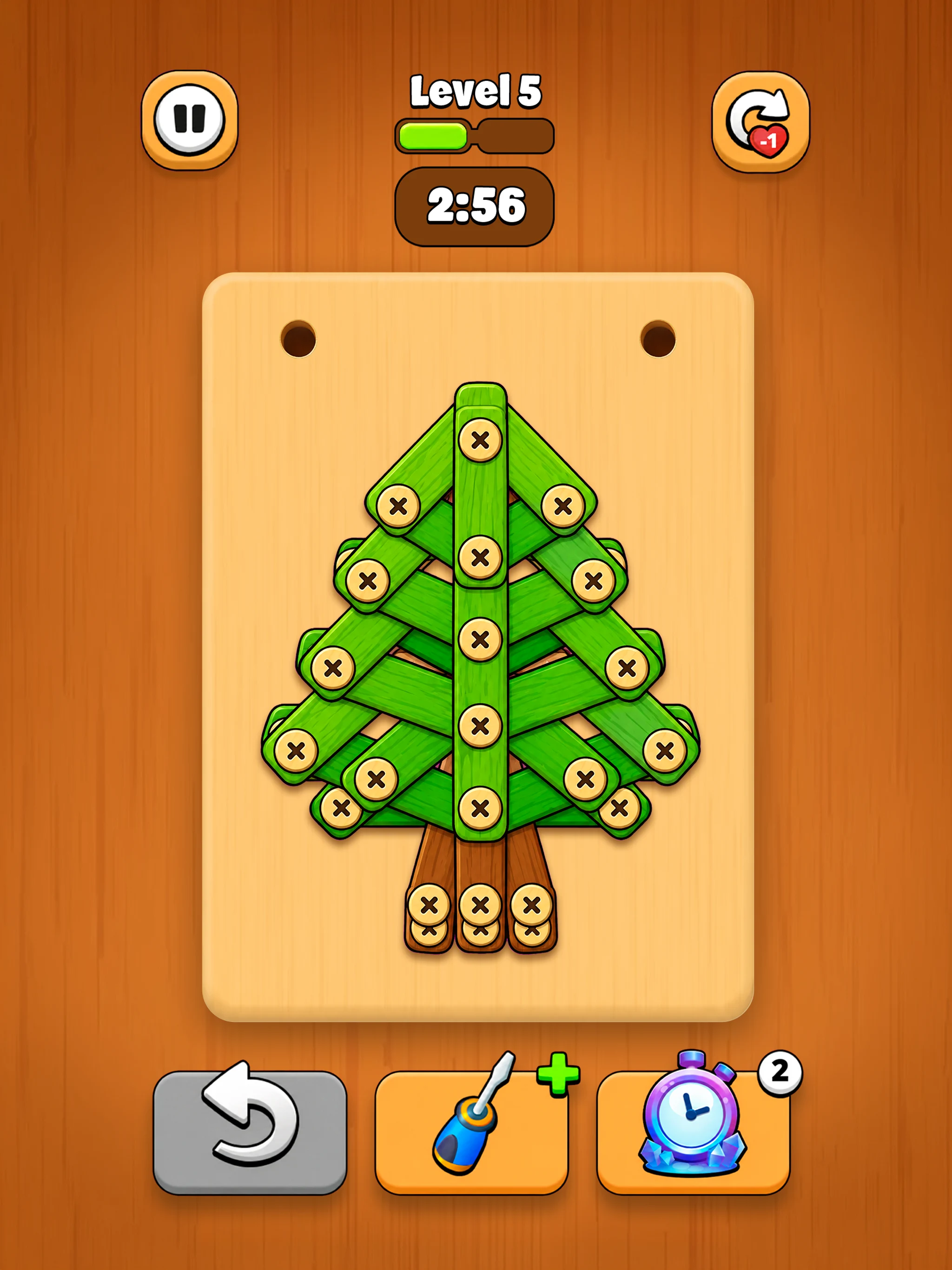 Wood Screw－Nuts & Bolts Puzzle screenshot